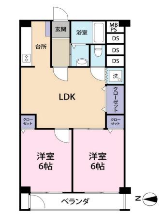 中古マンション 東村山市本町１丁目 西武新宿線久米川駅 1,790万円