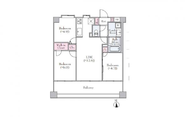 中古マンション 西東京市田無町７丁目 西武新宿線田無駅 4,198万円