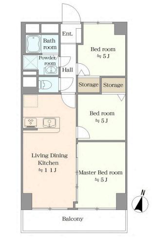 中古マンション 東村山市富士見町３丁目2-3 西武新宿線久米川駅 1,799万円