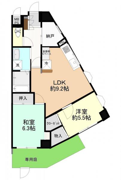 中古マンション 東村山市本町２丁目 西武新宿線東村山駅 2,880万円