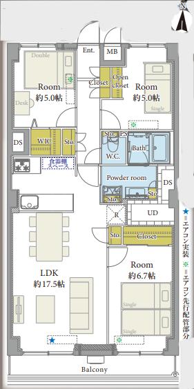 中古マンション 東村山市栄町３丁目 西武新宿線久米川駅 2,799万円