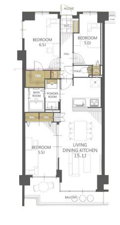 中古マンション 東村山市美住町１丁目19-1 西武新宿線久米川駅 2,790万円