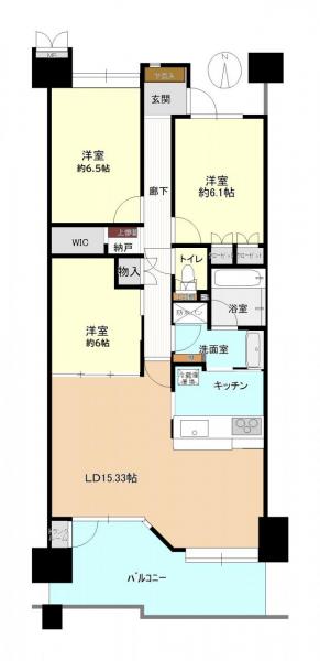 中古マンション 東村山市富士見町１丁目12-2 西武国分寺線小川駅 3,480万円