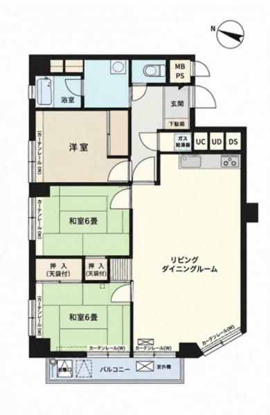中古マンション 東村山市栄町２丁目 西武新宿線久米川駅 2,980万円