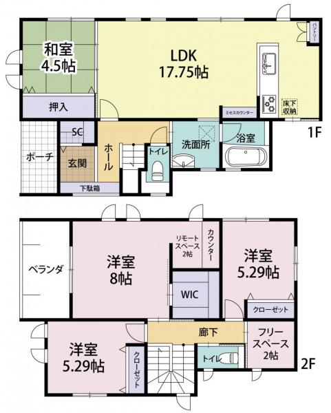 新築戸建 広島市安佐南区相田6丁目 アストラムライン上安駅 2850万円