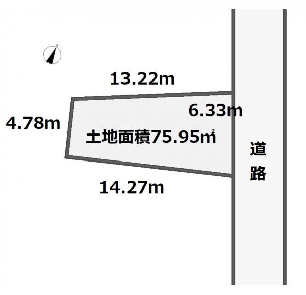土地 東京都葛飾区細田3丁目23-12 京成本線京成高砂駅 2350万円