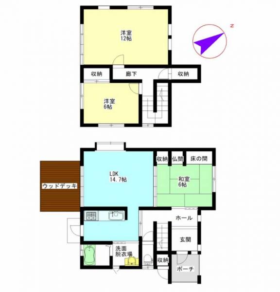 中古戸建 山形県酒田市大宮町3丁目11-2 JR羽越本線酒田駅 1799万円