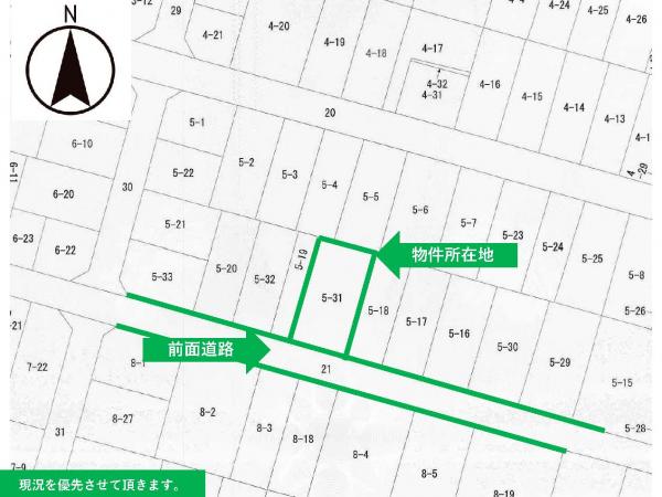 土地 山形県酒田市緑町5-27 JR羽越本線酒田駅 700万円