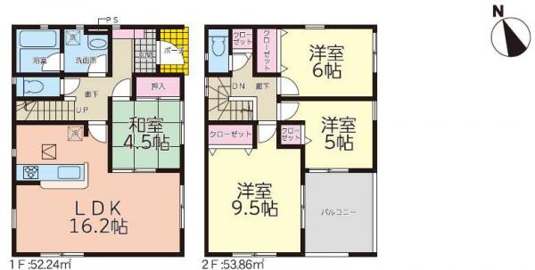 新築戸建 酒田市東大町1丁目14-16 JR羽越本線東酒田駅 2599万円~2699万円