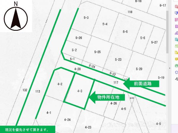 土地 山形県酒田市北新橋1丁目4-3 JR羽越本線酒田駅 810万円
