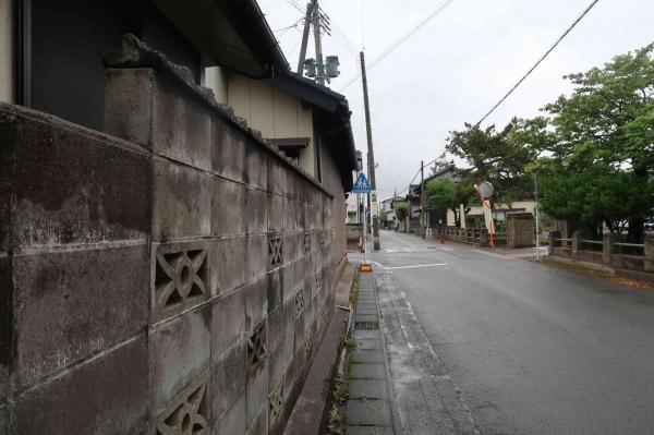 鶴岡市大山三丁目　売土地 現地土地写真 