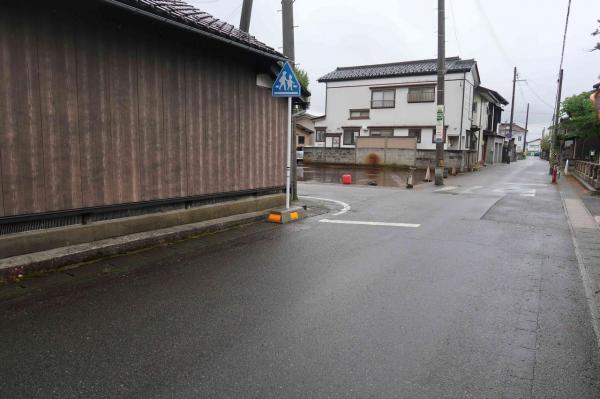 鶴岡市大山三丁目　売土地 現地土地写真 