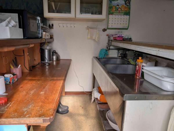 遊佐町菅里字十里塚　売中古住宅 キッチン 