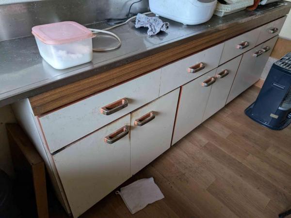 酒田市光ヶ丘五丁目　中古住宅【現状渡し】 キッチン 