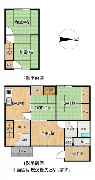 中古戸建 酒田市南千日町10-12 JR羽越本線酒田駅 80万円