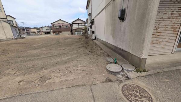 酒田市栄町　売土地 現地土地写真 