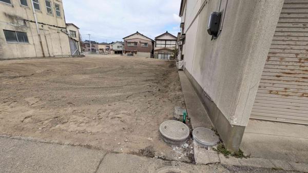 酒田市栄町　売土地 現地土地写真 