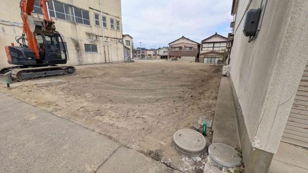 酒田市栄町　売土地 現地土地写真 