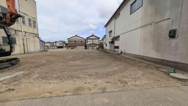 酒田市栄町　売土地 現地土地写真 