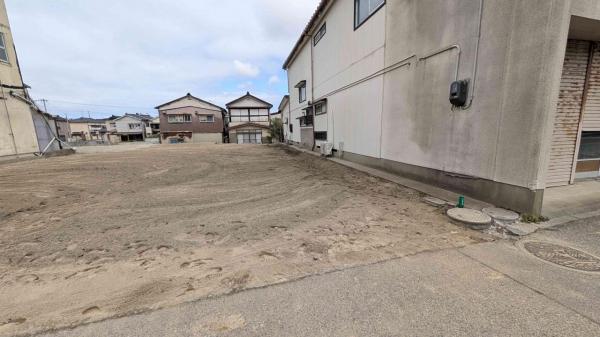 酒田市栄町　売土地 現地土地写真 