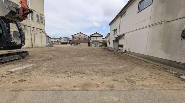 酒田市栄町　売土地 現地土地写真 