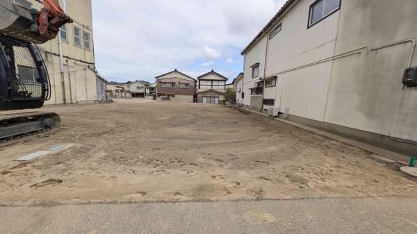 酒田市栄町　売土地 現地土地写真 