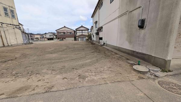 酒田市栄町　売土地 現地土地写真 
