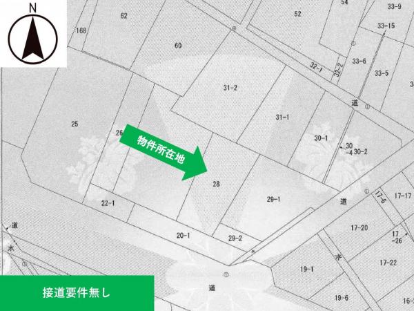 土地 東田川郡庄内町余目字上朝丸28 JR羽越本線余目駅 280万円
