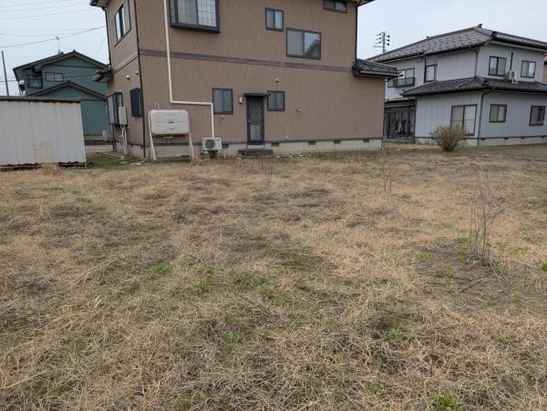 酒田市東泉町六丁目　売土地 現地土地写真 