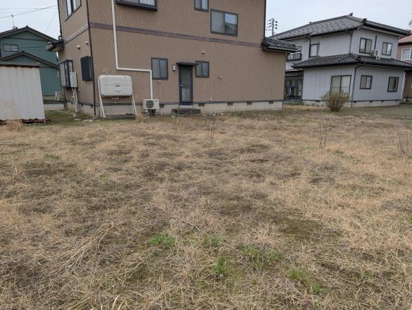 酒田市東泉町六丁目　売土地 現地土地写真 