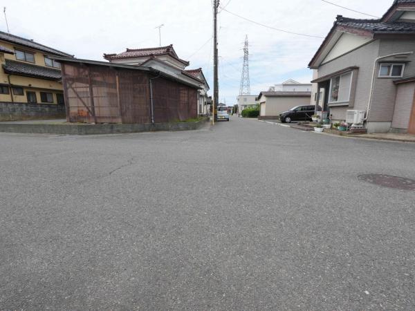 酒田市上安町二丁目　売土地 現地土地写真 