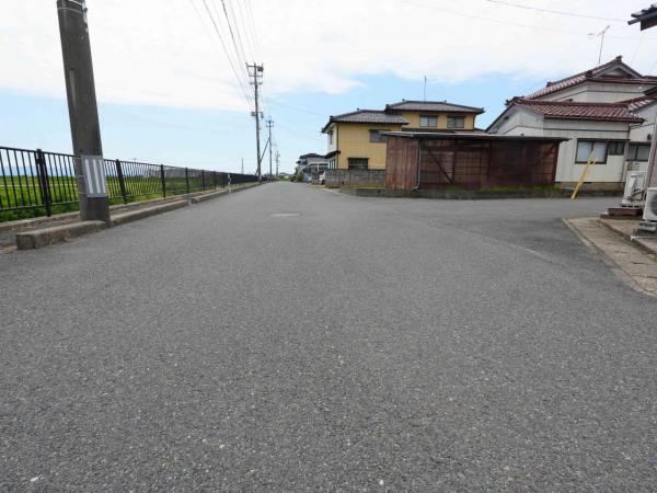 酒田市上安町二丁目　売土地 現地土地写真 