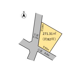 香取郡東庄町　土地 区画図 