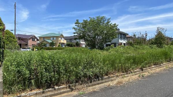 銚子市豊里台1丁目　土地 現地土地写真 