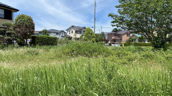 銚子市豊里台1丁目　土地 現地土地写真 