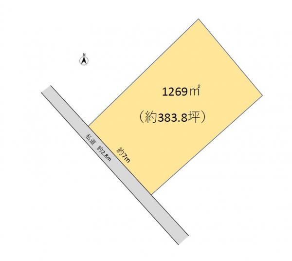 旭市駒込　土地 区画図 
