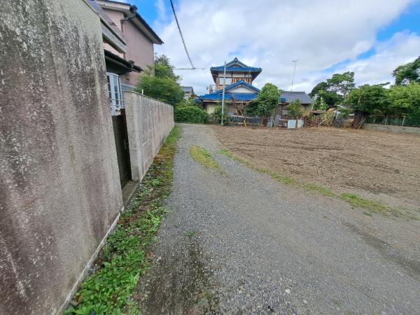 旭市ロ　土地 現地土地写真 