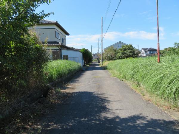 山武郡横芝光町宮川　土地 前面道路含む現地写真 