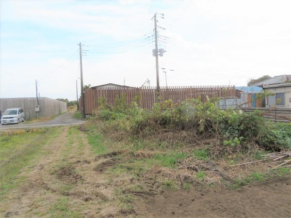 山武郡横芝光町鳥喰下　土地 現地土地写真 