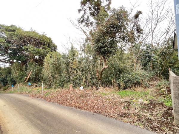 旭市倉橋　土地 前面道路含む現地写真 