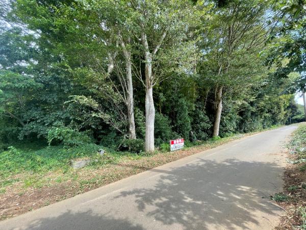 旭市岩井　土地 前面道路含む現地写真 