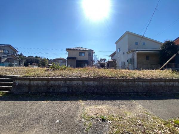銚子市豊里台1丁目　土地 前面道路含む現地写真 