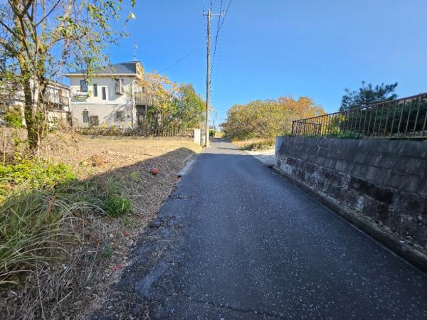 山武郡横芝光町宮川　土地 前面道路含む現地写真 