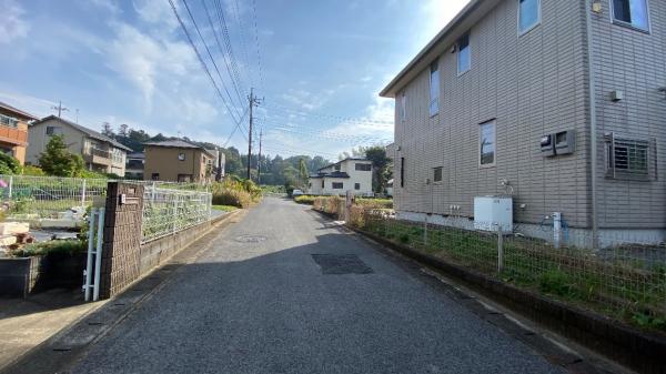 香取郡神崎町立野　土地 前面道路含む現地写真 