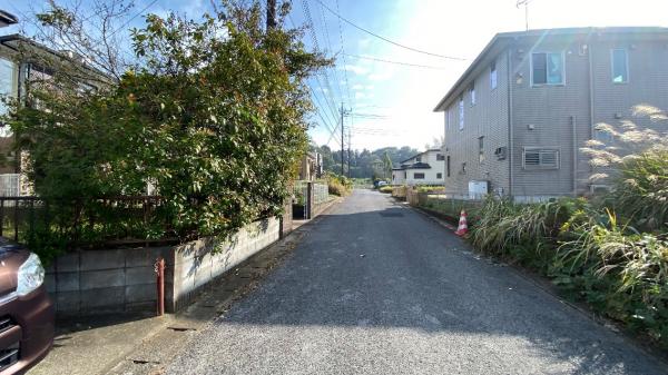 香取郡神崎町立野　土地 前面道路含む現地写真 