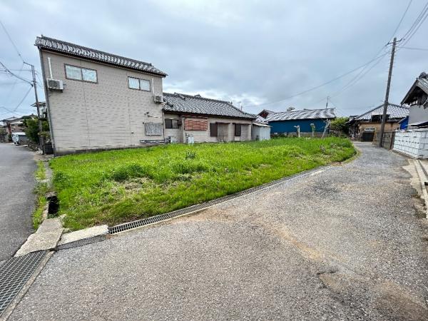 銚子市芦崎町　土地 前面道路含む現地写真 