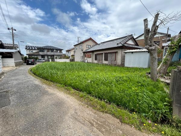 銚子市芦崎町　土地 前面道路含む現地写真 