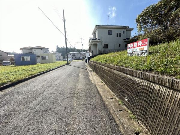 山武市大木　土地 前面道路含む現地写真 