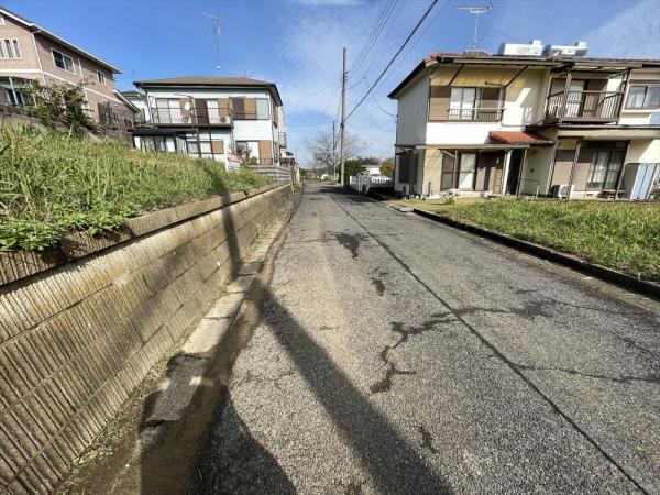 山武市大木　土地 前面道路含む現地写真 