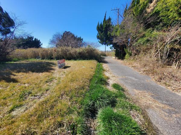 山武郡横芝光町宮川　土地 前面道路含む現地写真 